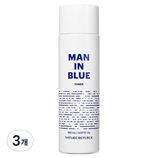 네이처리퍼블릭 맨 인 블루 토너, 150ml, 3개