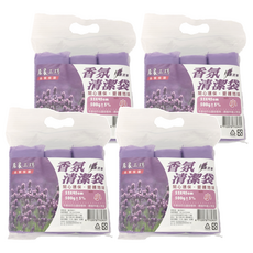 居家工坊 香氛清潔袋 55x45cm 500g±5% 小, 4袋