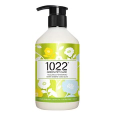 1022 GREEN PET CARE 海漾美肌 膠原蛋白系列 寵物沐浴乳 310ml 蓬鬆, 1桶