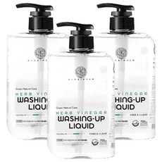 아이너바움 아기 주방세제 액상형 무향, 700ml, 3개