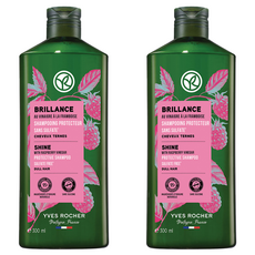 YVES ROCHER 伊夫黎雪 覆盆子亮澤洗髮精, 300ml, 2瓶