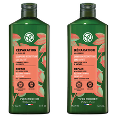 YVES ROCHER 伊夫黎雪 荷荷芭受損修護保濕洗髮精, 300ml, 2瓶