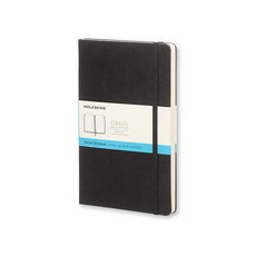 Moleskine 經典精裝筆記本電腦點 L, 黑色, 1個