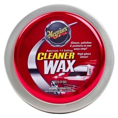 Meguiar's 美光 三合一科技蠟 固態 清潔 拋光, 311g, 1罐