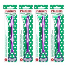 plackers 派樂絲 舌苔清潔器 2入, 4套