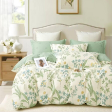 Pure One 台灣製 100%純棉 雙人枕套床包組