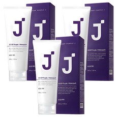 제이숲 퍼플제이 단백질 노워시 헤어팩 트리트먼트, 200ml, 3개