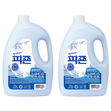 피죤 에이 섬유유연제 블루비앙카 본품, 3L, 2개