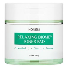 어니시 릴렉싱바이옴 토너패드 70p, 70매, 1개