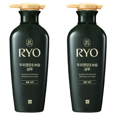 RYO 呂 經典頭皮滋養保濕洗髮精 發酵綠茶, 2瓶, 400ml
