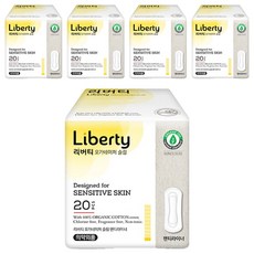 Liberty ORGANATURE Organature韓國產瞬吸棉薄護墊, 加長型(17.5cm), 20片, 5包