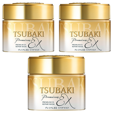TSUBAKI 思波綺 金耀瞬護髮膜, 180g, 3個