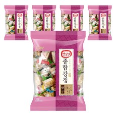 청우식품 옛날애 종합강정, 350g, 5개