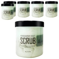 ESTESOPHY 身體去角質海藻鹽皂, 1kg, 6個