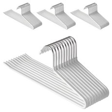 코멧 홈 논슬립 바지걸이, 화이트, 40개