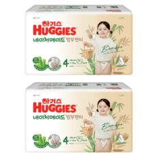 HUGGIES 好奇 2024 Naturemade竹感拉拉褲 女寶專用, 108片, 第4階段