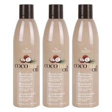 헤어케미스트 코코넛 오일 리바이탈라이징 컨디셔너, 295.7ml, 3개