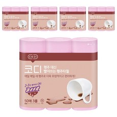 CODI 可洗式紙抹布, 50張, 15捲