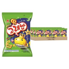 ORION 好麗友 鯨魚王脆餅, 56g, 12包