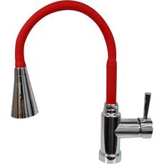 Ddiat 紅色鵝頸水龍頭, 1個