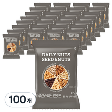 Dailynut 種子與堅果, 22g, 100個