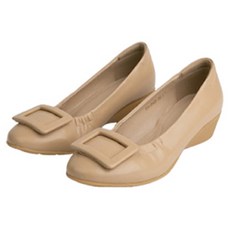 粉色大象失重鞋墊 Mellow 模壓鞋底坡跟鞋 3.5 厘米