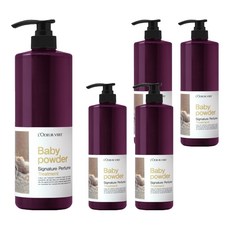 L'ODEUR VERT 香氛潤髮乳 爽身粉香, 1L, 5個