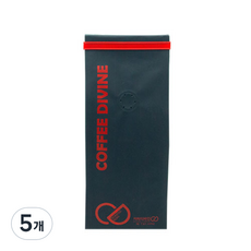 커피디바인 문블렌드 원두커피, 200g, 5개