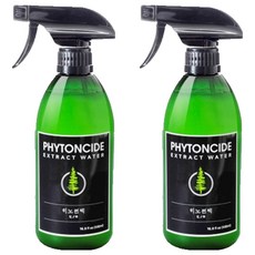 PHYTONCIDE 扁柏消臭噴霧, 500ml, 2個