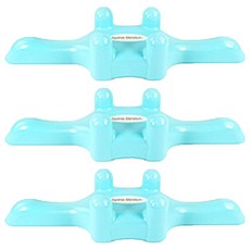 脊柱拉伸桿, 3個, 藍色