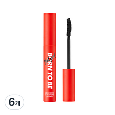 어퓨 본투비 매드프루프 롱볼륨 마스카라 Lv3 래쉬투더스카이 8g, 01 딥블랙, 6개