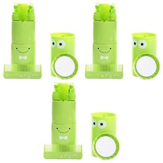 I Love Home 旅行用盥洗5件全套組 綠色, 3套