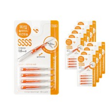 오죤플러스 슬라이드 치간칫솔 SSSS, 5개입, 10개