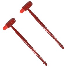 MEO 矽膠健身足部指壓按摩捶打棒, 2個, 單一顏色