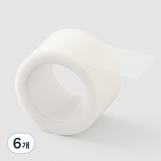 안이네 발 뒷꿈치 물집 방지 보호 밴드 투명, 1개입, 6개