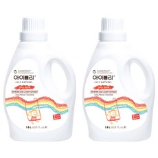 IVLY nature 嬰幼兒衣物清潔劑, 1.8L, 2瓶