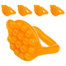 메오 밀랍 나무 손가락 샵 전용 마사지기, 5개