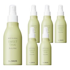 더샘 바디 앤 소울 스윗 타이 바디 미스트, 150ml, 6개