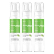 PEDISON 蘆薈膠原蛋白女性私密純淨清潔慕斯, 200ml, 3瓶