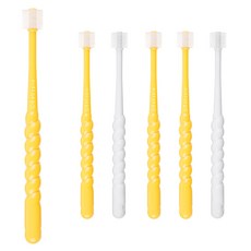 예꼬맘 360도 1단계 영유아칫솔, 옐로우, 3개입, 2개