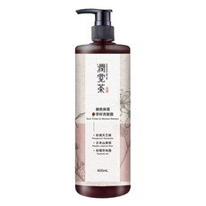 TEAPOWER 茶寶 潤覺茶 鎖色保濕茶籽洗髮露, 1個, 400ml