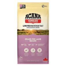ACANA 愛肯拿 全齡犬 單一蛋白低敏無穀配方乾飼料, 美膚羊肉 + 蘋果, 17kg, 1袋