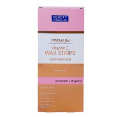 뷰티포뮬라 레그 앤 바디 왁스스트립, 1개
