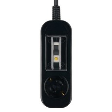 Boedam 防漏電高容量1孔延長線, 1個, 1.5m, 黑色