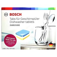 BOSCH 博世 洗碗機洗碗錠 30顆, 600g, 1盒