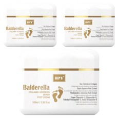 Hips Valderella 膠原蛋白高級修護足霜 100ml, 1入, 3個