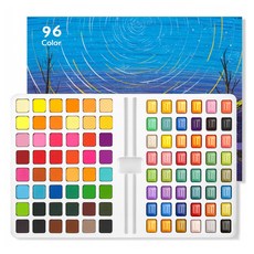 DADA 水彩固體顏料 PP盒, 610g, 96色