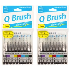 Q-Brush 一般型牙間刷 7號 LLL, 10入, 2個