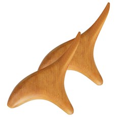 Rosewood T 指壓棒刮痧, 2個, 混色