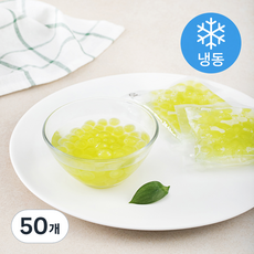 버블펄스 리치 타피오카 펄 (냉동), 60g, 50개